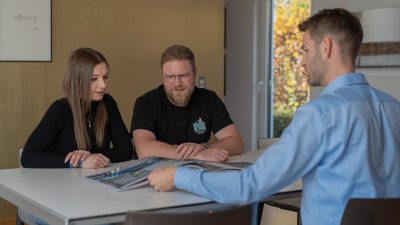 Grundstücksbörse, Termine und Werksführung.