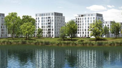 Neubauprojekt Seepark Suiten von Bietigheimer Wohnbau