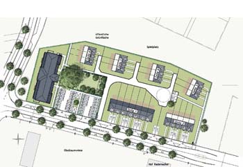 Zwillingsbuche Ahrensburg - Freiflächenplan - Manke Bau