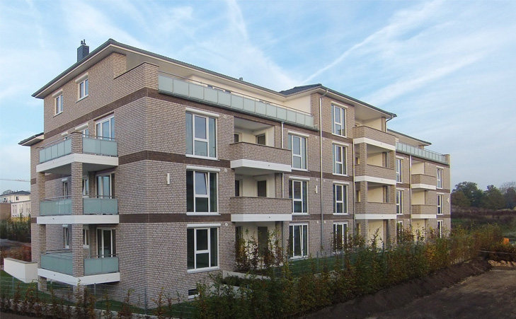 Zwillingsbuche Ahrensburg - Baustellenbild