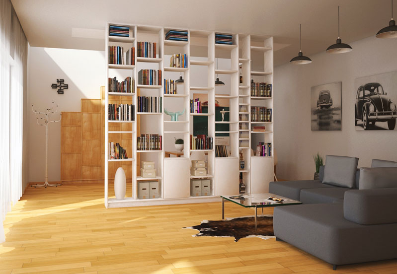 Platz sparen im Wohnzimmer Platz sparen im Wohnzimmer