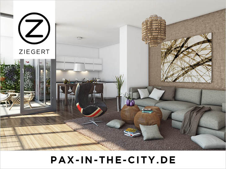 Loggien und bodentiefe Fenster