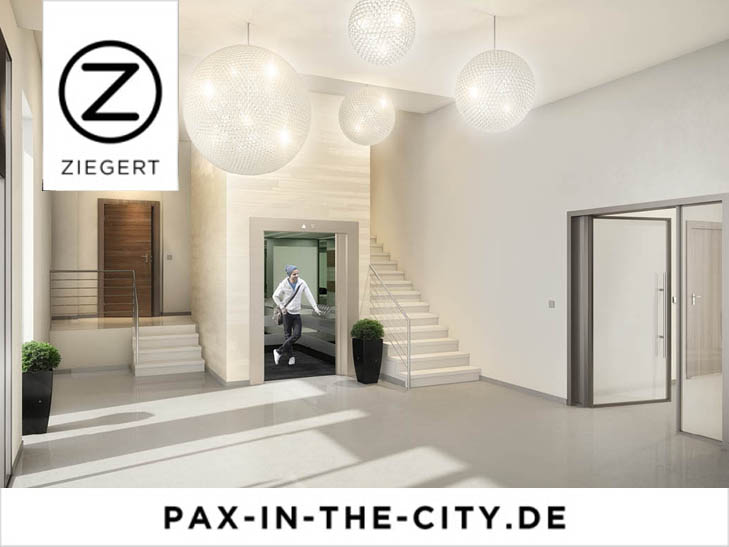 aufwändig gestaltete Foyers