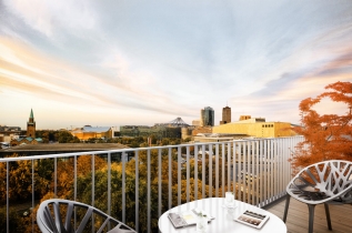 The View - Terrasse mit Ausblick