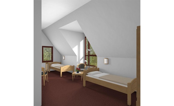 Visualisierung Doppelzimmer Bauernhaus Appen