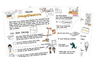 Umzug-Checkliste für Kinder